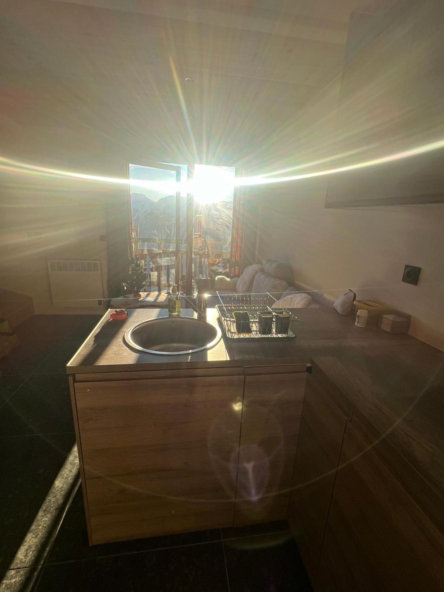 Stunning Apartment With Breathtaking View! Huez Eksteriør bilde