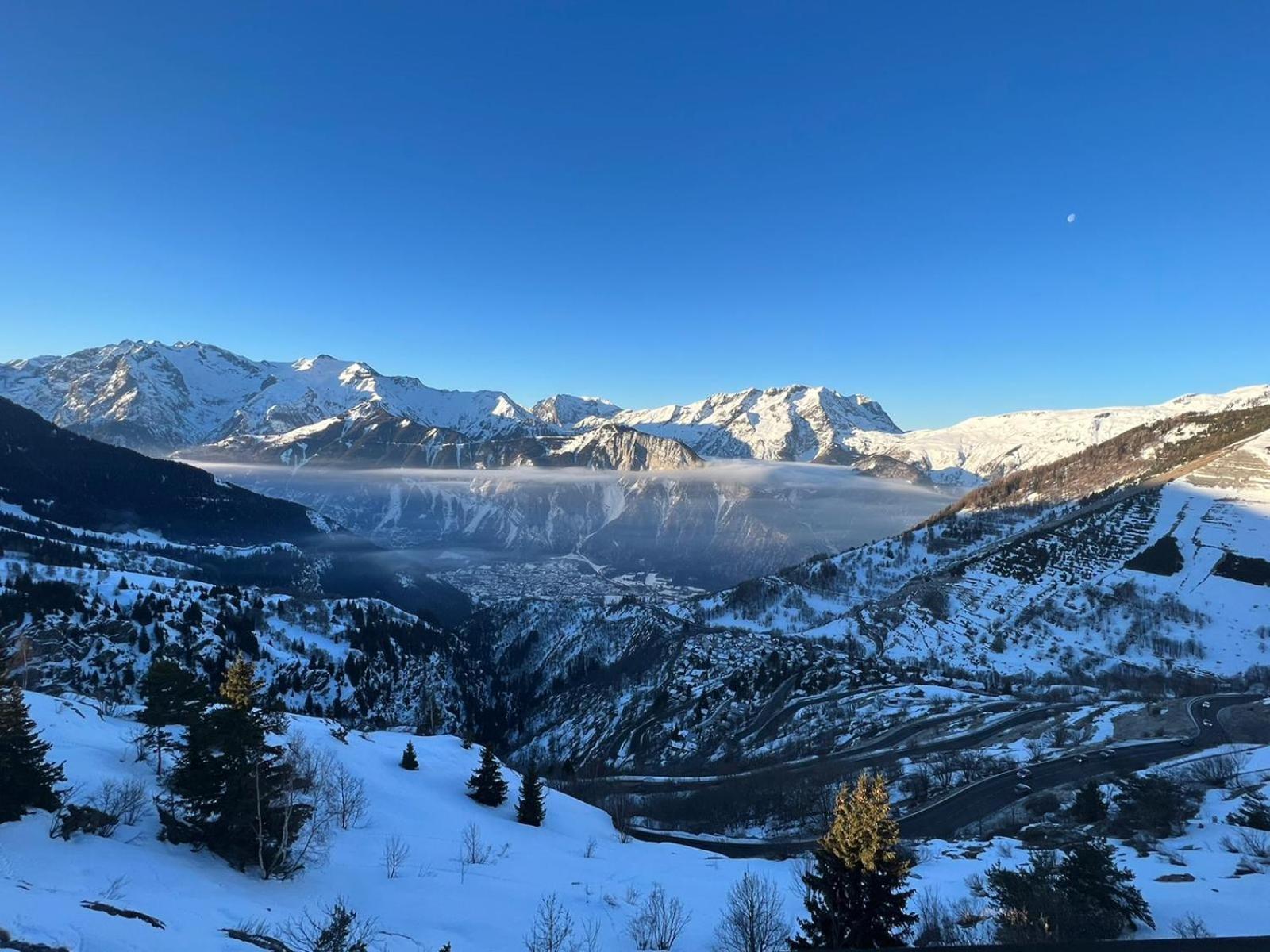 Stunning Apartment With Breathtaking View! Huez Eksteriør bilde
