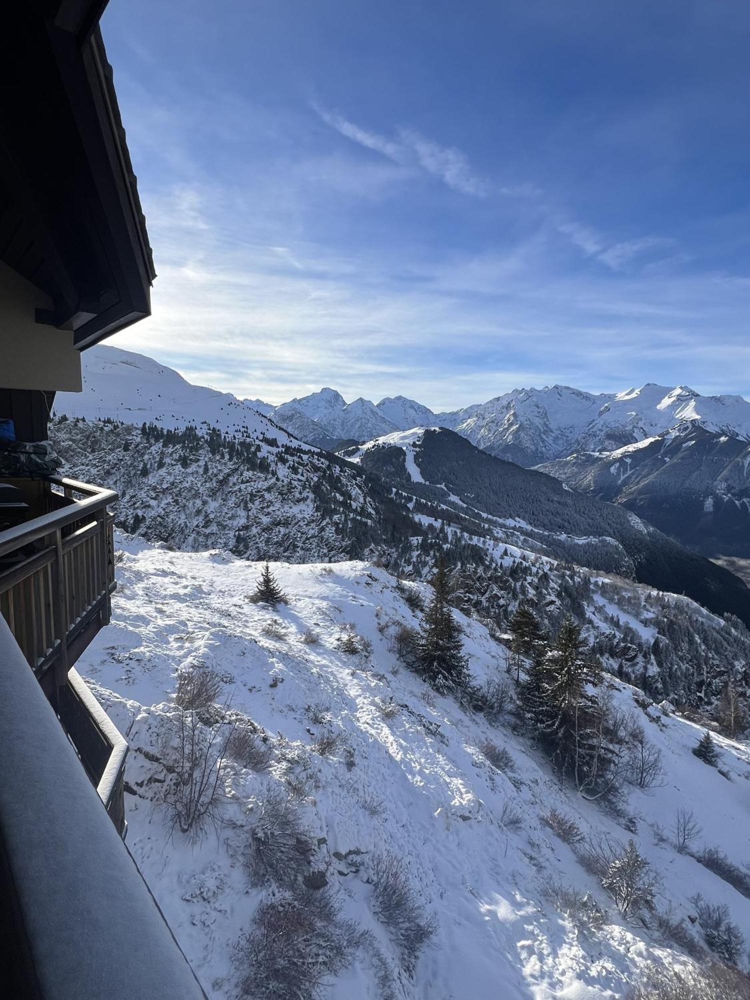 Stunning Apartment With Breathtaking View! Huez Eksteriør bilde